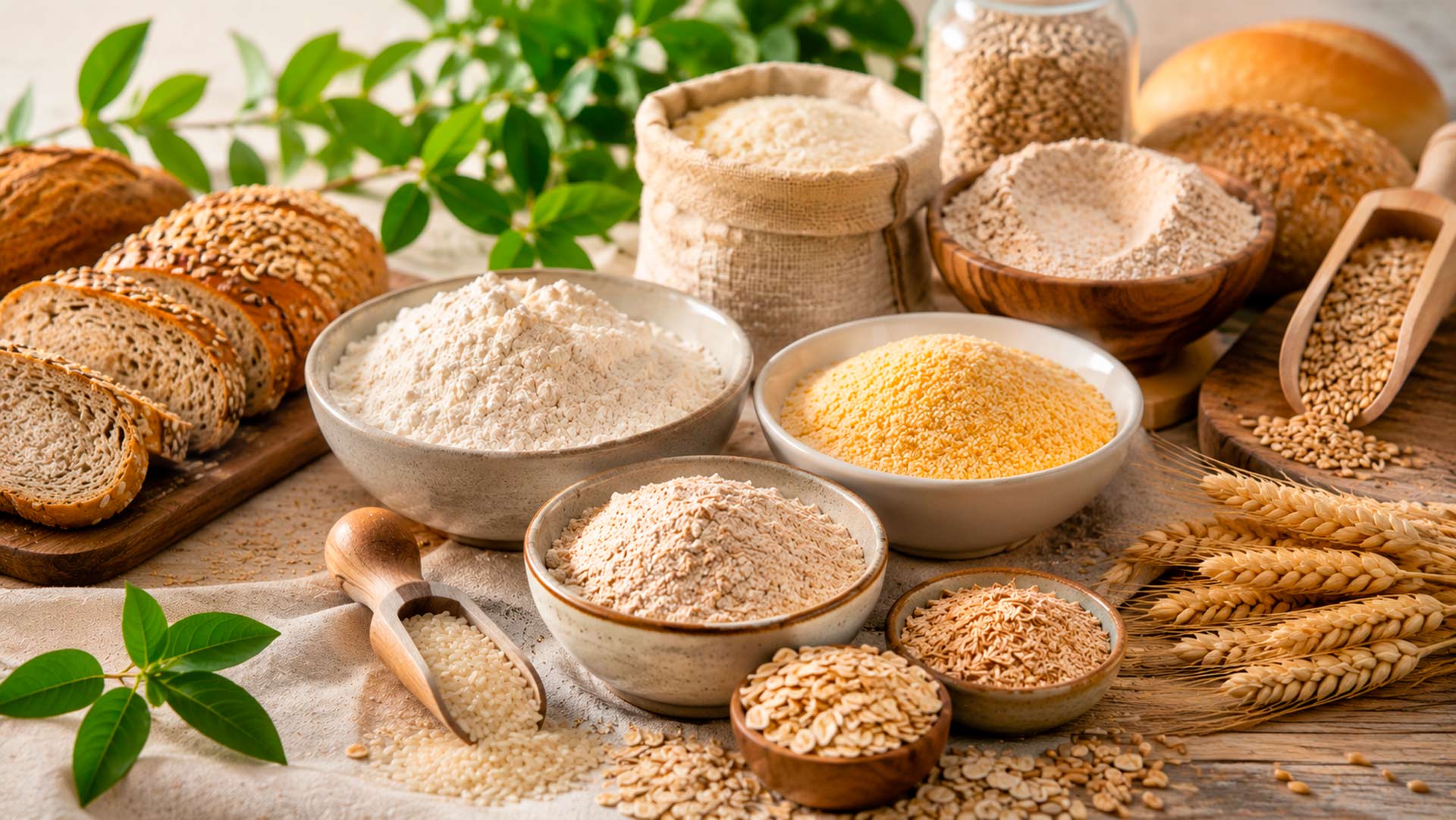 harinas cereales clean label